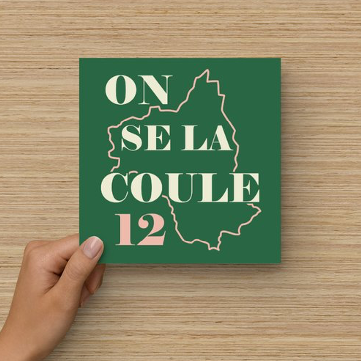 Carte "on se la coule 12"