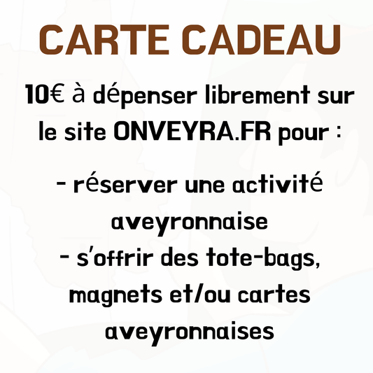 Carte cadeau (10€)