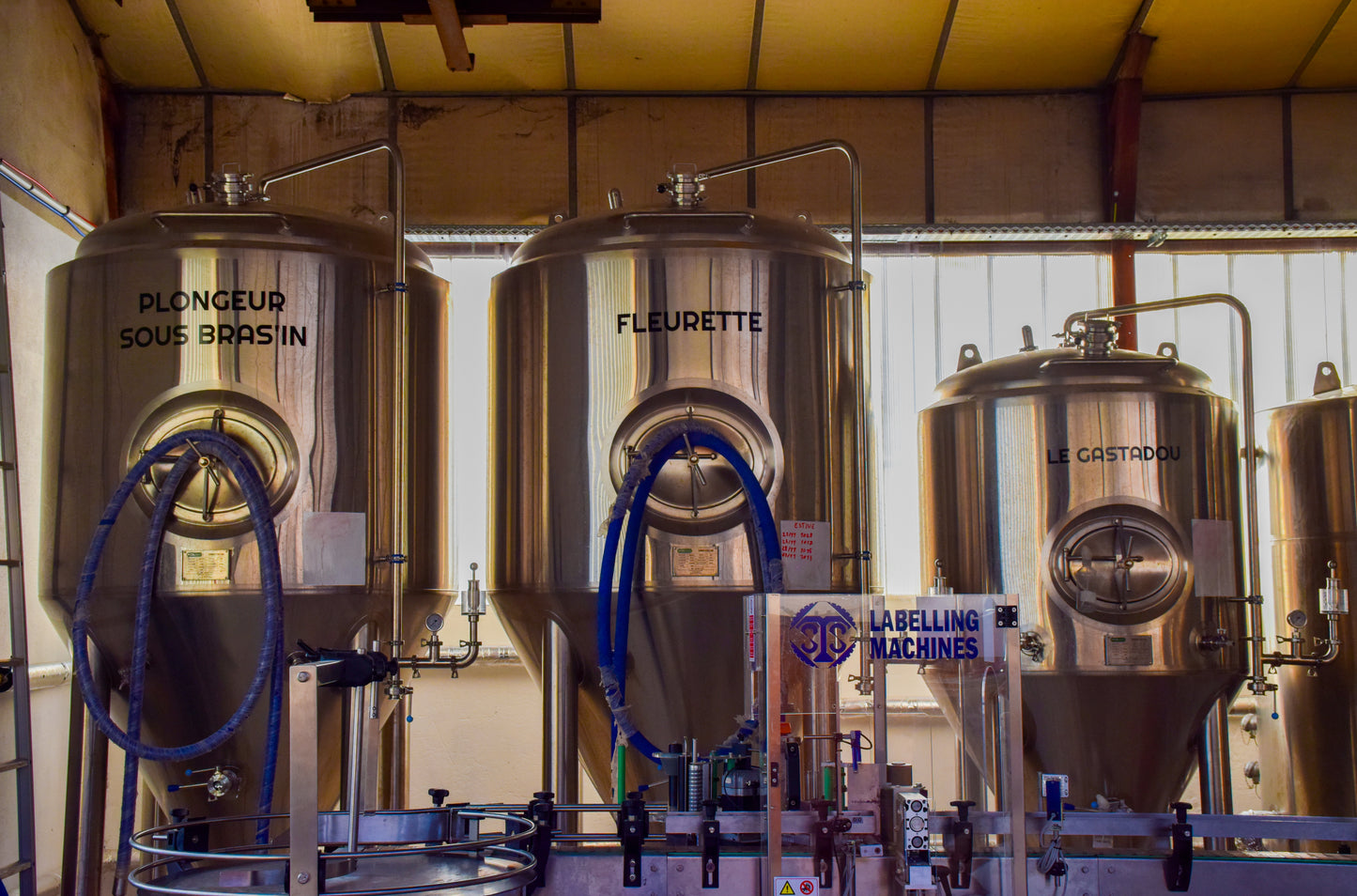 Visite de la Brasserie du Cantou