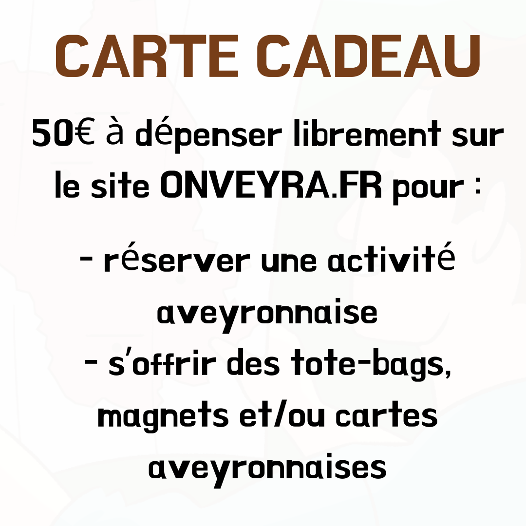 Carte cadeau (50€)